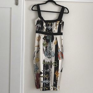 Diane Von Furstenburg Marilyn Monroe Dress, Silk Stretch